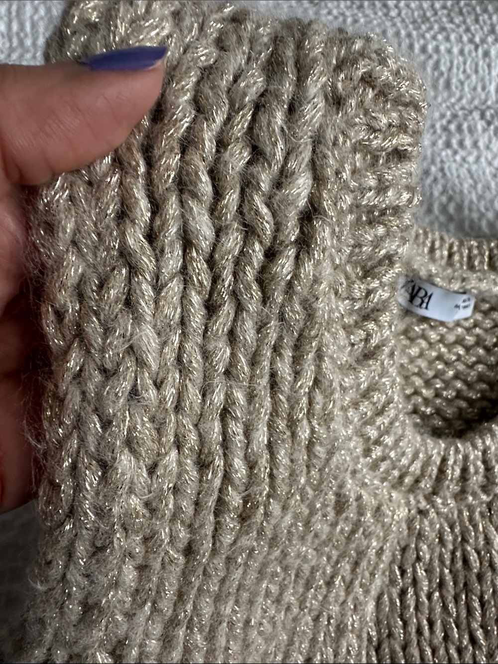 Zara cropped sweater vest - Picture 2 of 4